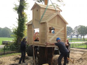 boomhut plaatsen
